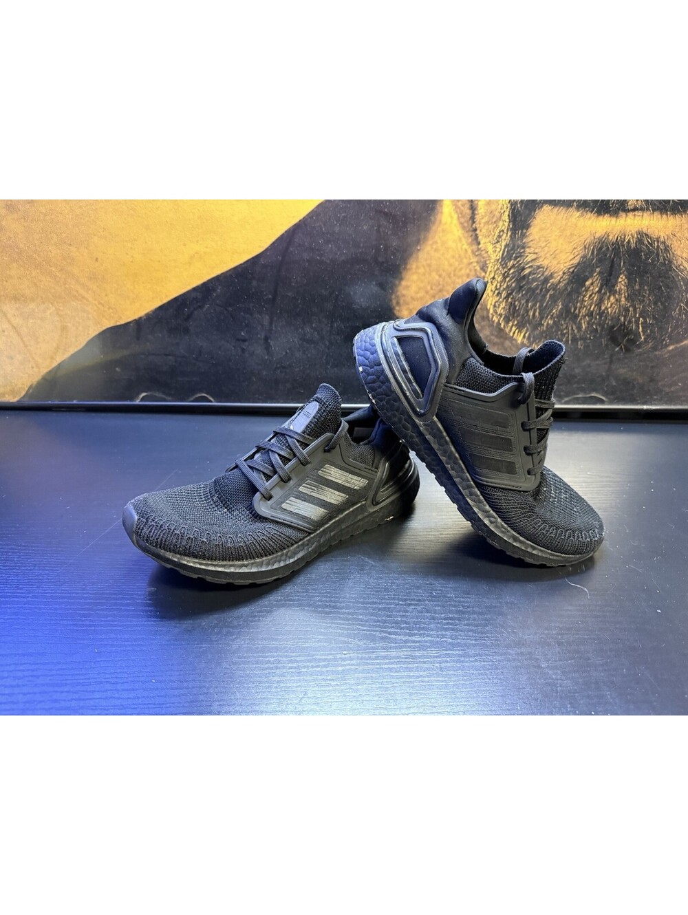 adidas UltraBoost 20 Core Triple Black Women Size 7.5 Running Shoes